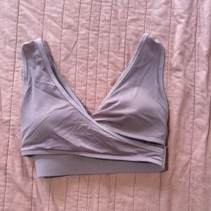 Women's Mauve Wrap Bralette